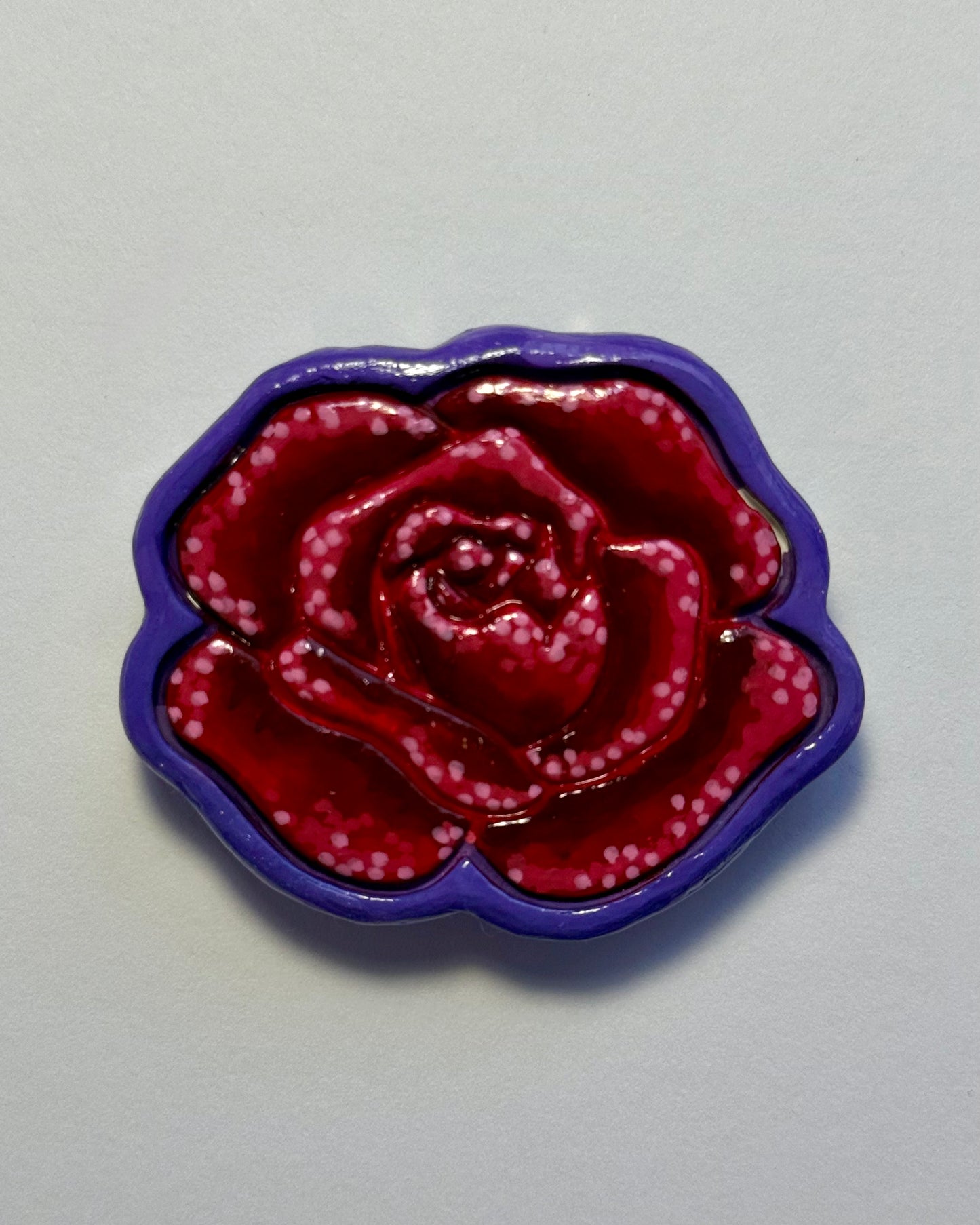 Clay Magnet Floral